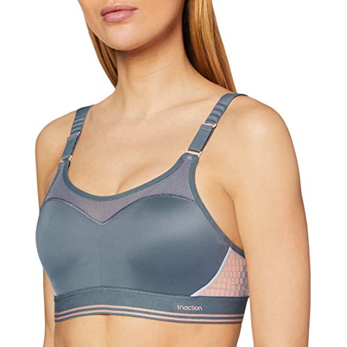 Triumph Triaction Control Lite W01 EX Sujetador Deportivo, Grey, 100C para Mujer