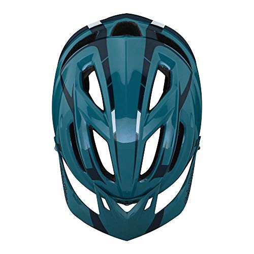 Troy Lee Designs Adulto | All Mountain | Casco de bicicleta de montaña Half Shell A2 Sliver W/MIPS (Marine, MD/LG)