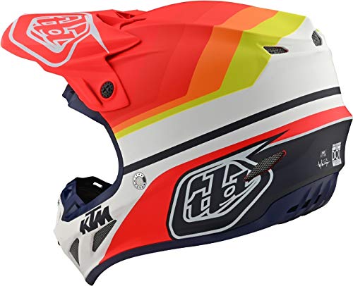 Troy Lee Designs SE4 Composite MIPS - Casco de motocross (talla S), color blanco