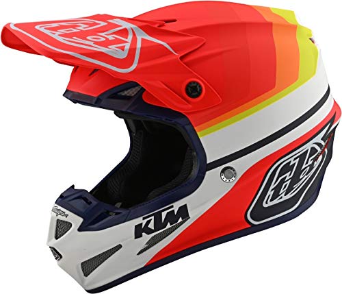 Troy Lee Designs SE4 Composite MIPS - Casco de motocross (talla S), color blanco