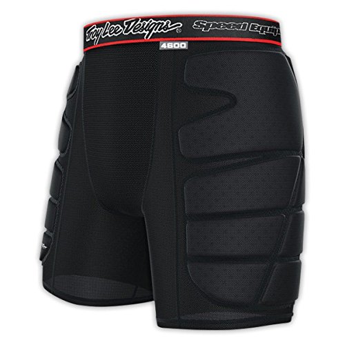 Troy Lee lps4600 my16 protección Pantalones Cortos, Unisex, LPS4600 MY16, Negro