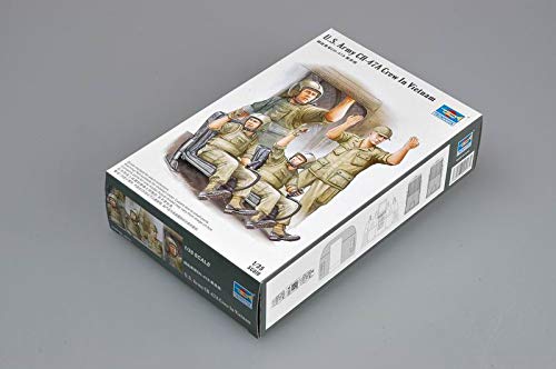 Trumpeter 417 - U. S. CH-47 del Ejército de la tripulación en Vietnam , color/modelo surtido