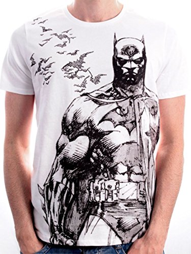 Tshirt homme Batman - Bat fly - Legend Icon - XXL, Blanc