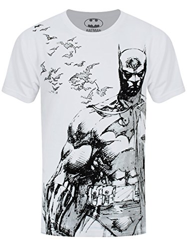 Tshirt homme Batman - Bat fly - Legend Icon - XXL, Blanc