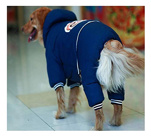 TTCI-RR Vestiti per Cani Chaqueta de vellón Big Dog Invierno Gruesa del Vuelo Ropa for Perros con Capucha Perro de Mascota Capa de la Chaqueta for la pequeña/Grande Perros Husky Pastor alemán