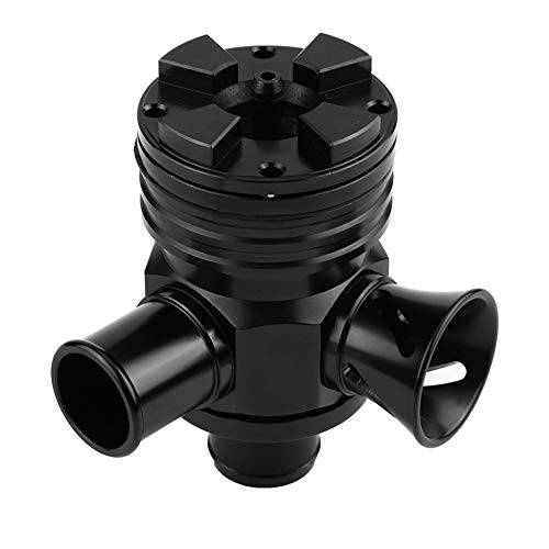 Tubo de escape de coche Blow Off Valve Qiilu Turbo sonido silbato BOV Sopla-Apagado Valvula Simulador para motores 1.8T 2.7T