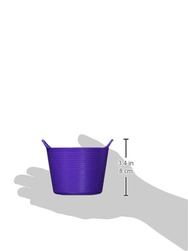 Tubtrugs Cubo Flexible, Morado, 9.5x9.5x7 cm, SPMICRO.P