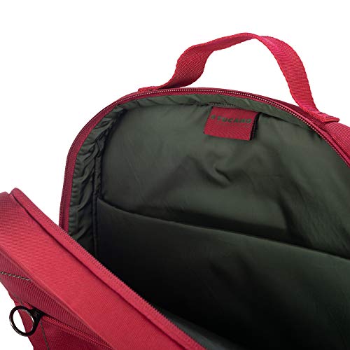 Tucano-Lup Mochila en tejido técnico para portátiles de 13,3"/14", MacBook Air/Pro 13" y MacBook Pro 14". Bolsillo interior acolchado para el portátil, la tableta o el iPad