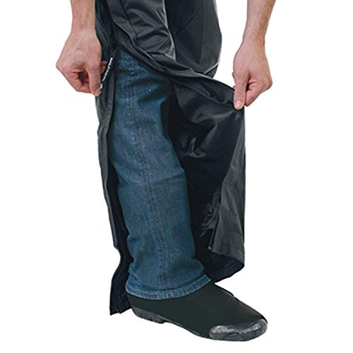 Tucano Urbano Pantalones con Side Zip Diluvio Trousers, Negro, XXL