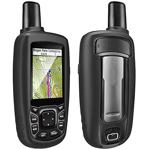 TUSITA Funda Compatible con Garmin GPSMAP 62 62s 62st 62sc 62stc 64 64s 64st 64sc 64x 64sx 64csx 65 65s - Case Protectora de Silicona Skin - Accesorios de Mano GPS Navigator