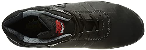 U-Power UF10074-41, UF10074-41-Calzado de Seguridad Gama Flat out Modelo Henry S3 SRC Talla Unisex Adulto, Negro, 41 EU