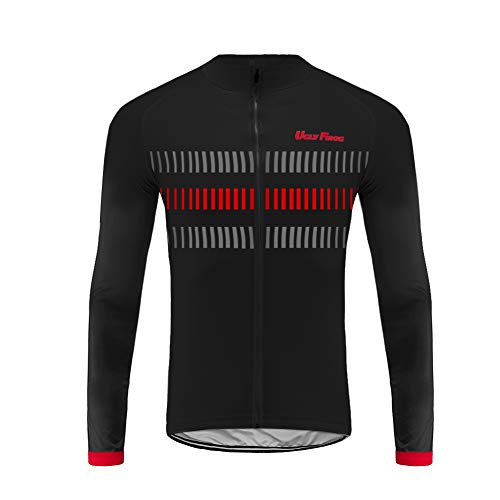 UGLY FROG 2018-2021 Nuevo De Invierno Mantener Caliente Manga Larga Maillot Ciclismo Hombre Winter Style