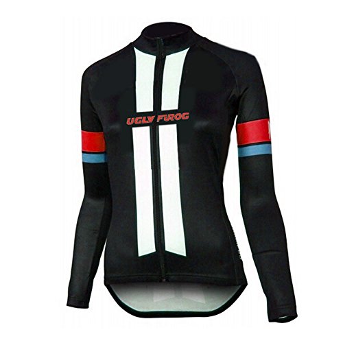 UGLY FROG Bike Wear De Manga Larga Maillot Ciclismo Mujer Equipos Una Gran Cantidad De Colores ESHSLJW01