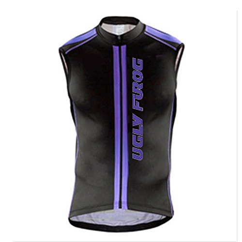 UGLY FROG Ciclismo Hombres Chalecos de Bicicleta Conjunto de Ropa de Ciclo Sleeveless Jersey de Manga Corta