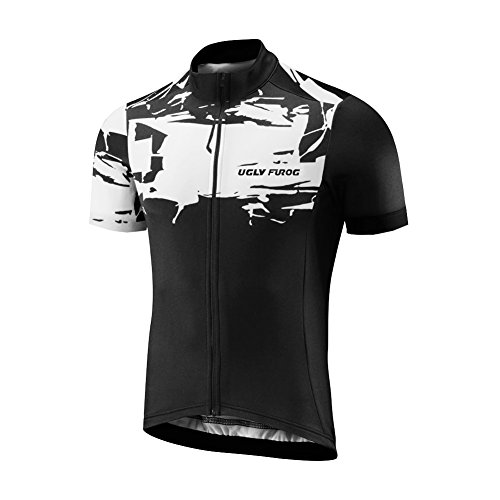 UGLY FROG Ciclismo Jersey Hombres Mountain Bike Camiseta Full Zip Bicicleta Camiseta Unidad Extremo Top Road MTB Ropa