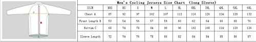 UGLY FROG Conjunto de Jersey de Ciclismo de Manga Larga de Ciclismo de montaña Transpirable de Ciclismo de montaña para Hombre CXML06