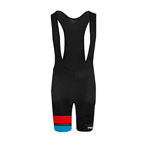 UGLY FROG Culote Corto con Tirantes para Mujer Ciclismo Acolchado Pantalón Gel Culotte para MTB Ciclistas Transpirable Secado Rápido Verano Triatlón Ropa DKWX01