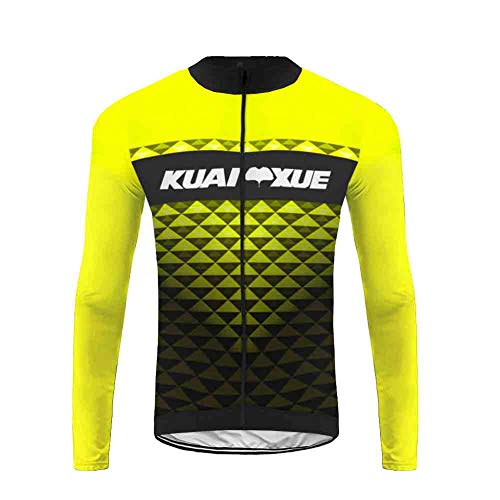 UGLY FROG Maillot Bicicleta Hombre Manga Larga MTB Maillot Ciclismo Hombre Otoño Primavera CXML04F