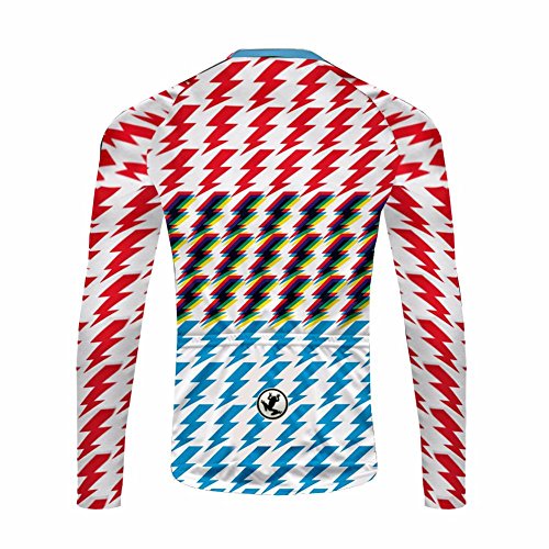 UGLY FROG Maillot Ciclismo De Hombre Primavera 2018 Manga Larga Ropa De Triatlon Transpirables Suave Cómodo Ropa para Bici MZ10