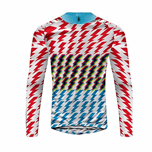 UGLY FROG Maillot Ciclismo De Hombre Primavera 2018 Manga Larga Ropa De Triatlon Transpirables Suave Cómodo Ropa para Bici MZ10