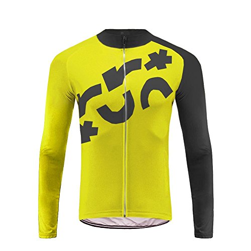 UGLY FROG Maillot Ciclismo Hombre Verano Maillot Bicicleta Montaña Bike MTB Camiseta con Manga Larga