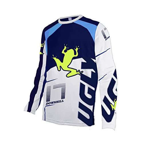 UGLY FROG MTB Manga Larga Downhill Jersey De Descenso Bicicleta De Primavera&otoño MontañalMaillots Deportes y Aire Libre