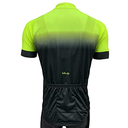 Uld Maillot Corto Amarillo Fluo/Negro