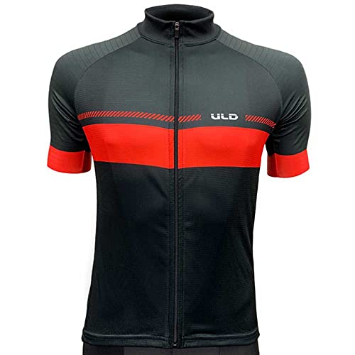 Uld Maillot Corto Negro/Rojo