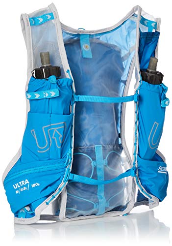 Ultimate Direction Ultra Vest 5 MD Signature Blue Mochila de Trail Running, Turquesa, M para Hombre