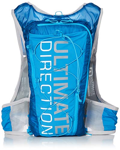 Ultimate Direction Ultra Vest 5 MD Signature Blue Mochila de Trail Running, Turquesa, M para Hombre