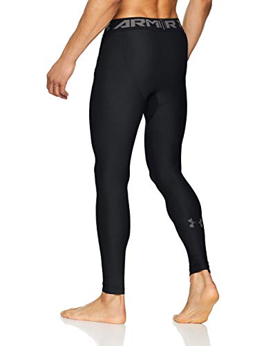 Under Armour Heatgear 2.0 Leggings, Hombre, Negro (Black/Graphite (001), M