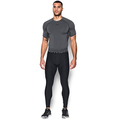 Under Armour Heatgear 2.0 Leggings, Hombre, Negro (Black/Graphite (001), M