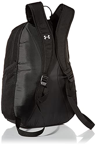 Under Armour Hustle Sport Backpack, mochila unisex, Negro (Black / Black / Silver) , One Size