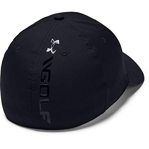 Under Armour Men's Golf Headline Cap 3.0, gorra con visera clásica, gorra para hombre hombre, Negro (Black/White (001)), XL/2XL