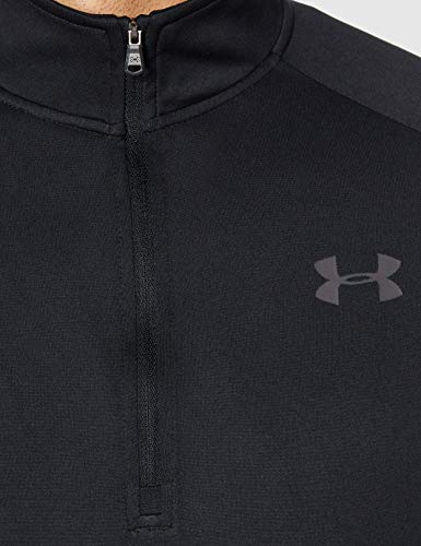 Under Armour Tech 2.0 1/2 Zip, Parte Superior del Calentamiento Hombre, Negro (Black / Charcoal) , L