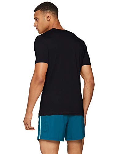 Under Armour UA GL Foundation Short Sleeve tee Camiseta, Hombre, Negro (Black/White/Red), S