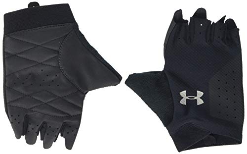 Under Armour Women's Training Glove Guantes, Mujer, Negro (Black/Silver 001), M