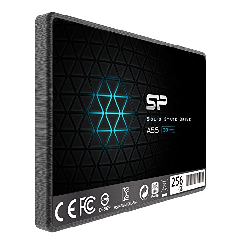 Unidad de Estado sólido 2.5" SATA III 256GB de 7mm con tecnología 3D NAND Flash y tecnología caché SLC (Silicon Power)