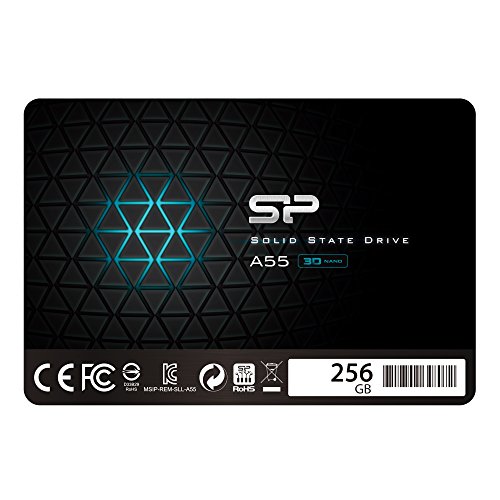 Unidad de Estado sólido 2.5" SATA III 256GB de 7mm con tecnología 3D NAND Flash y tecnología caché SLC (Silicon Power)