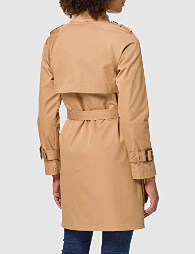 United Colors of Benetton Spolverino 2azu5k2n3 Chaqueta para Lluvia, Beige 193, 44 para Mujer