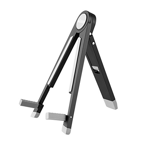 UPPEL Soporte Móvil Inteligente, Soporte para Tableta, Soporte para Computadora Portátil, Ajuste Multi-ángulo Plegable for iPad Pro,for Mac Book,Móviles,Computadoras Portátiles Compatible (7 IN Negro)