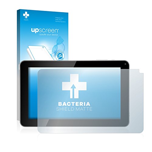 upscreen Protector de Pantalla Mate Compatible con Kliver Klipad 9" Medium (2014) Película Protectora Antibacteriana - Anti-Reflejos