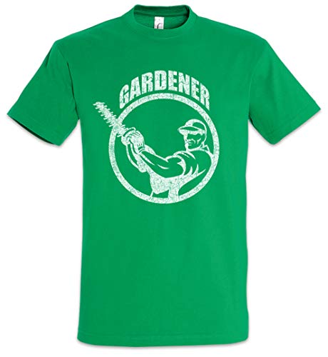 Urban Backwoods Gardener Camiseta De Hombre T-Shirt Verde Talla XL
