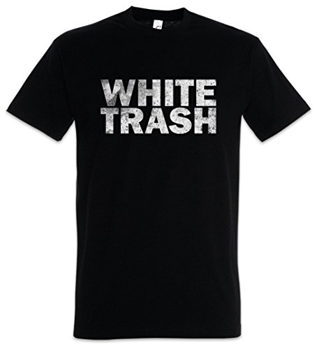 Urban Backwoods White Trash Camiseta De Hombre T-Shirt Negro Talla M