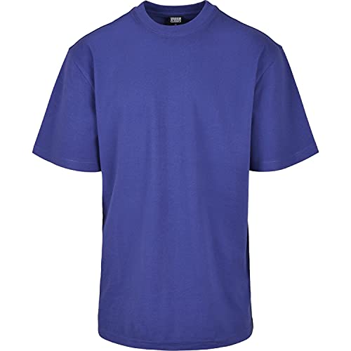 Urban Classics Basic Crew Neck Tall tee Camiseta, bluepurple, M para Hombre