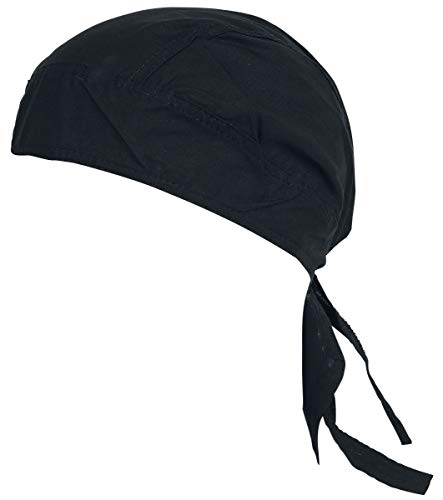 Urban Classics Biker Bandana Gorra, Negro (Black 00007), Talla única Unisex Adulto