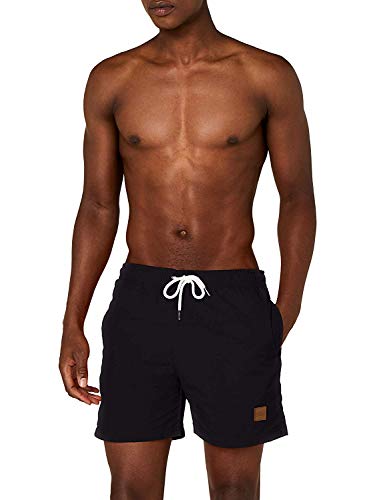 Urban Classics Block Swim Shorts Bañador, Negro, Large para Hombre