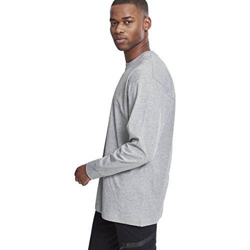 Urban Classics Tall tee L/S Camiseta, Gris (Grey 00111), XXXXL para Hombre