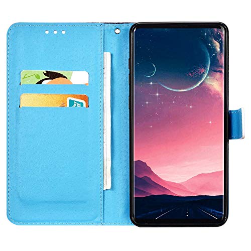 Urhause Funda Compatible con Xiaomi Redmi Note 8T Carcasa Cuero Protectora PU Billetera Funda Pintado Dibujos Tipo Libro Piel Flip Folio Cover Cartera Plegable Soporte Cierre Magnético Case,Panda#2