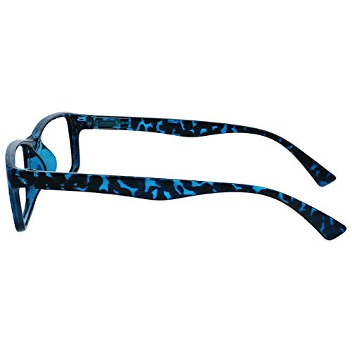 Uv Reader Gafas De Lectura Azul Carey Corto De Vista Gafas Distancia Para Miopía Hombres Mujeres Uvm092Bl -1,50 50 g